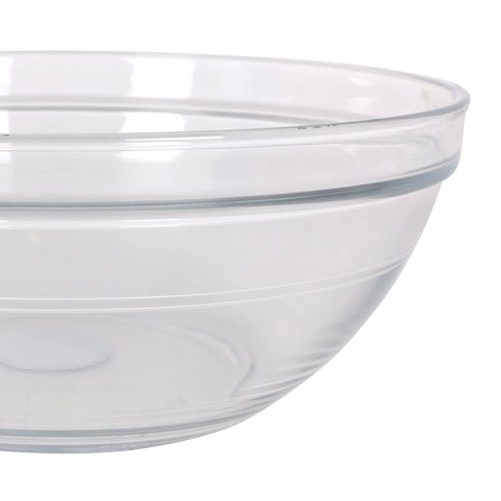 Salatskål, lavet af glas, 20 cm / 1,6 L, "Lys" sortiment - Duralex