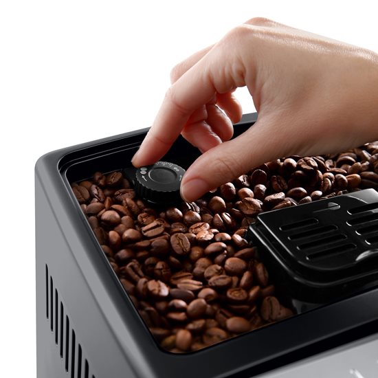 Automaatne espressomasin, 1450W, "Dinamica Plus", hõbedane - DeLonghi