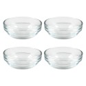Set van 4 kommen, gemaakt van glas, 6 cm / 36 ml, "Lys" - Duralex