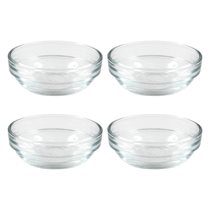 Set of 4 bowls, made from glass, 6 cm / 36 ml, "Lys" - Duralex
