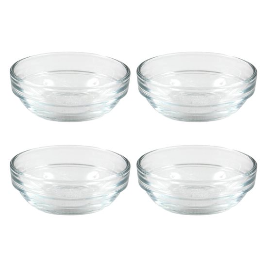 Sæt med 4 skåle, lavet af glas, 6 cm / 36 ml, "Lys" - Duralex