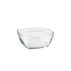 Square bowl, made from glass, 11 × 11 cm / 300 ml, "Lys" - Duralex