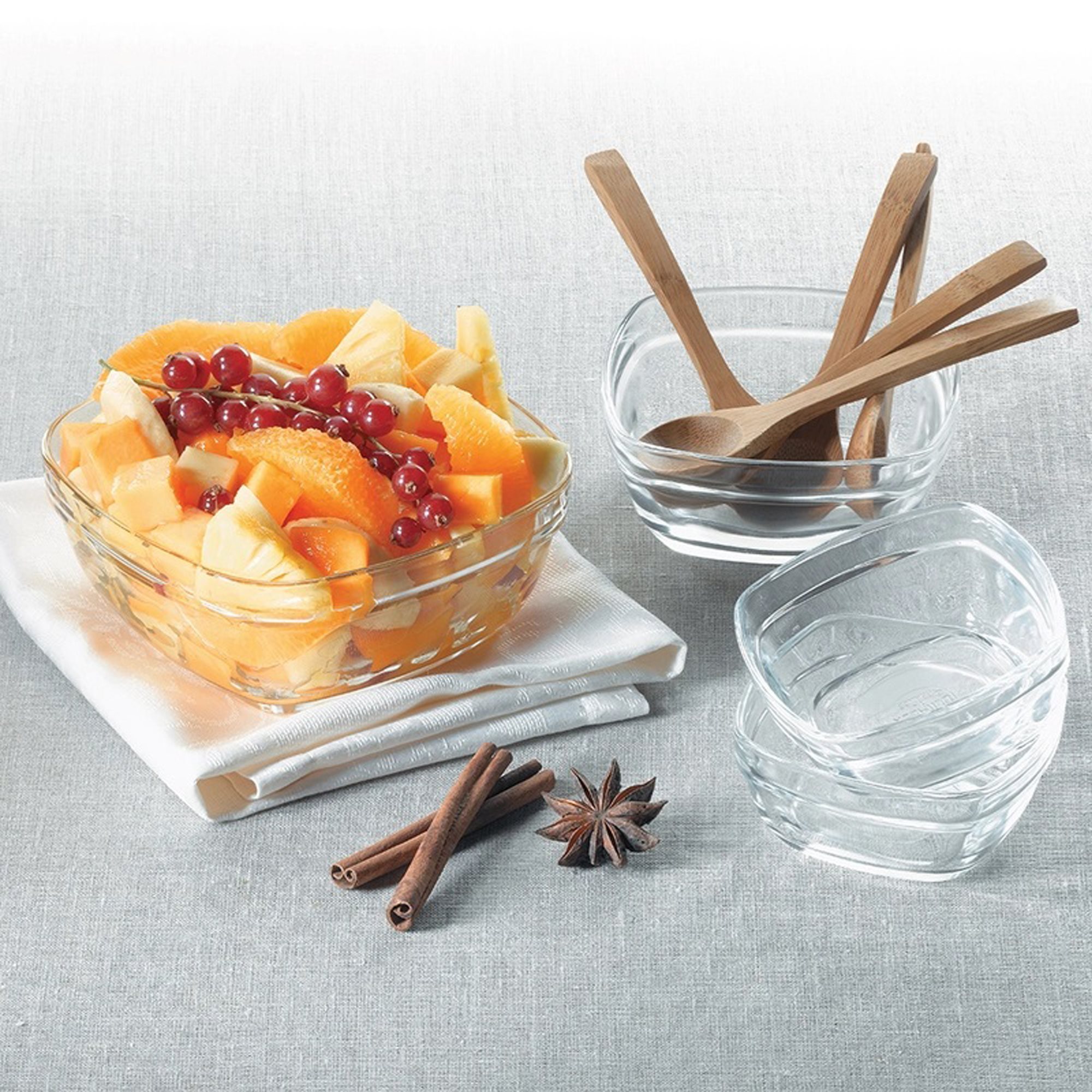 Lys Square Glass Food Storage