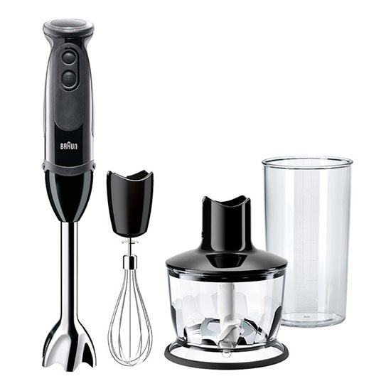 Mixeur plongeant "MultiQuick 5 Vario", 1000W, Noir - Braun