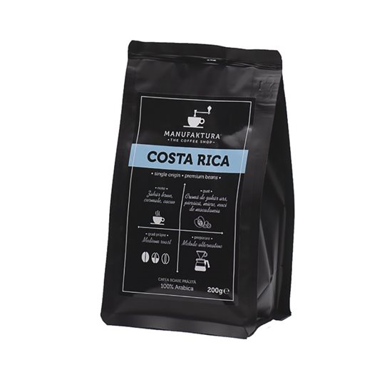 Kávová zrna “Costa Rica”, 200 g - Manufaktura