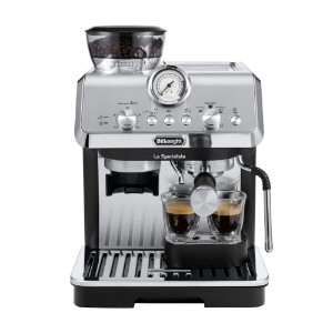 Manual espresso machine, 1400W, "La Specialista Arte", Silver - DeLonghi