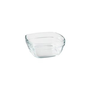 Square bowl, made from glass, 9 × 9 cm / 150ml, "Lys" range - Duralex