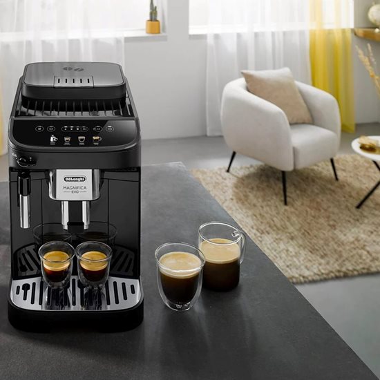 Automatinis espreso aparatas, 1450W, "Magnifica Evo", juodas - DeLonghi