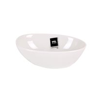 Oval bowl, porcelain, 14.1 × 8.5 cm, “Snack” - La Mediterranea