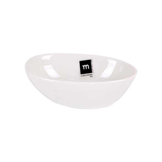 Oval skål, porslin, 14,1 × 8,5 cm, "Snack" - La Mediterranea