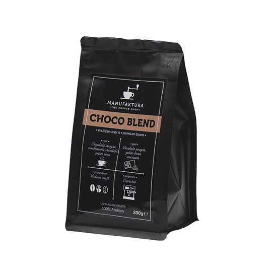Zrnková káva “Chocolate Blend”, 200 g - Manufaktura