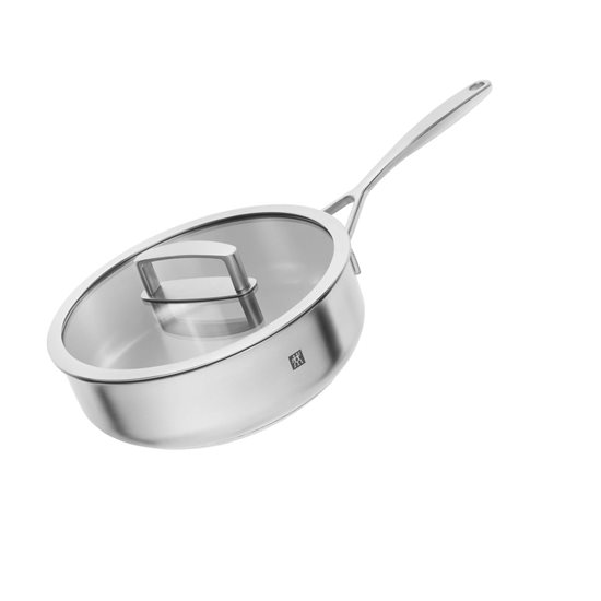 Sauté pan, stainless steel, b'għatu, 24cm/2.7L, "Vitality" - Zwilling