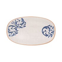 Gourmet oval platter, porcelain, 34 × 19.5 cm, "Laudum" - Bonna