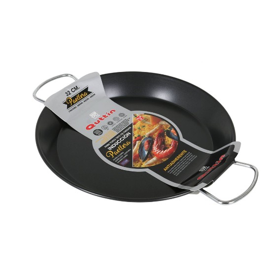 Poêle à paella, aluminium, 32cm - Marque Quttin