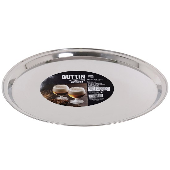 Serving tray made of stainless steel, 45cm, "Privilege" - Quttin brand