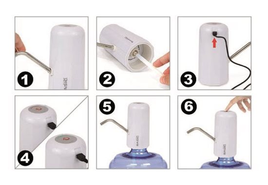 "Basic Home" electric water dispenser