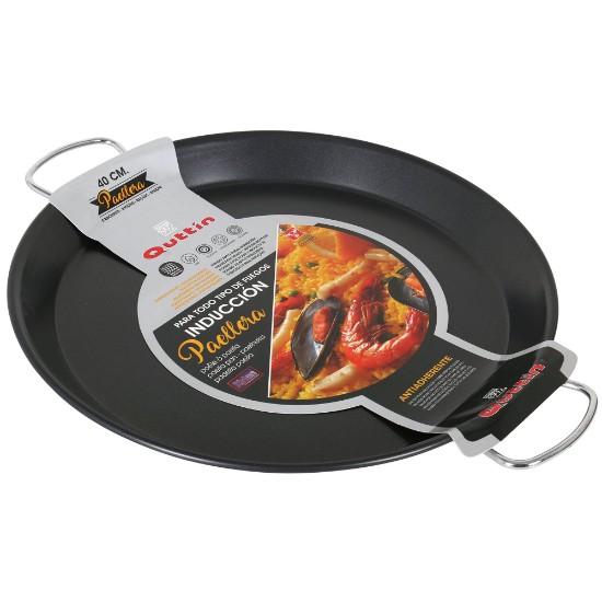 Paella pann, alumiinium, 40cm - Quttin