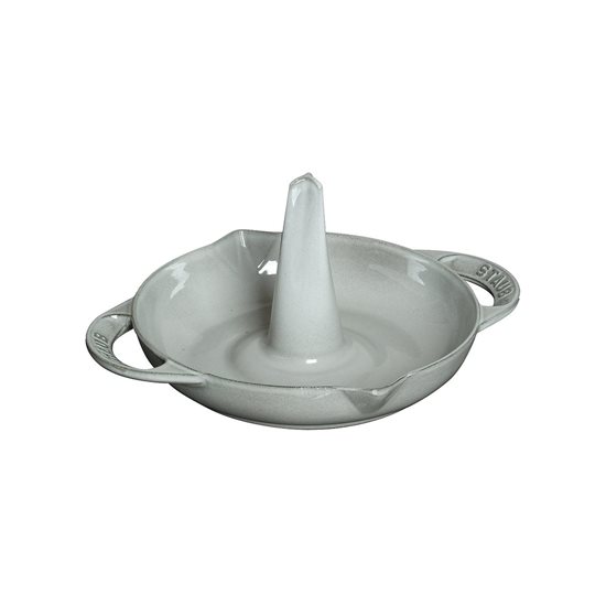 Жаровня для кур, чугун, 24 см, Graphite Grey - Staub