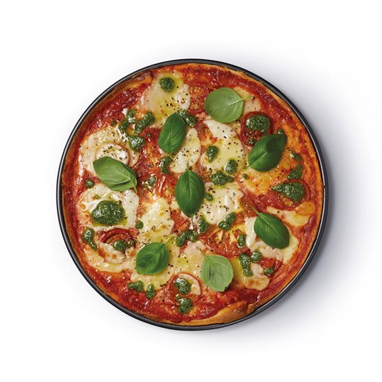 Plech na pizzu, perforovaný, 33 cm, oceľ - od Kitchen Craft