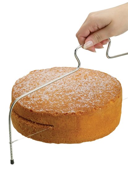 Utensile per affettare la torta, 40 cm, in acciaio al carbonio - di Kitchen Craft