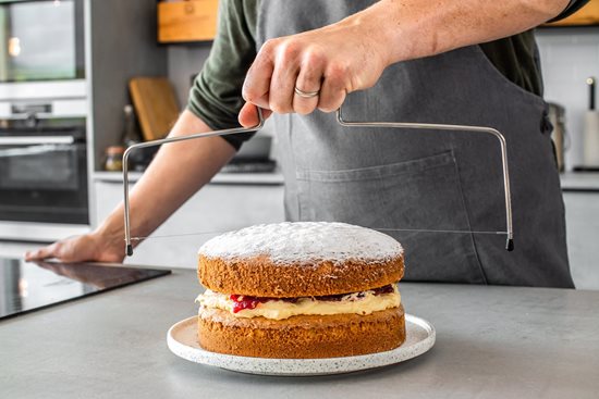 Astia kakun viipalointiin, 40 cm, valmistettu hiiliteräksestä - Kitchen Craft