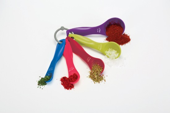 5-daļīgs mērkarotes komplekts, plastmasas - Colourworks