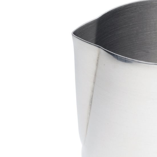 Mug for frothing milk, 350 ml, stainless steel - made by Kitchen Craft