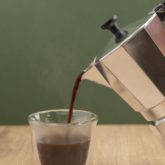 Máquina de expresso de alumínio, 470ml, <<Venice>> - La Cafetiere