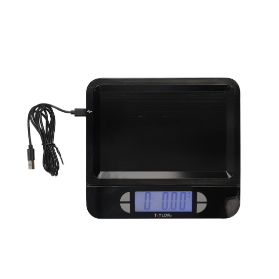 Bilancia da cucina ricaricabile, 5 kg - Taylor Pro