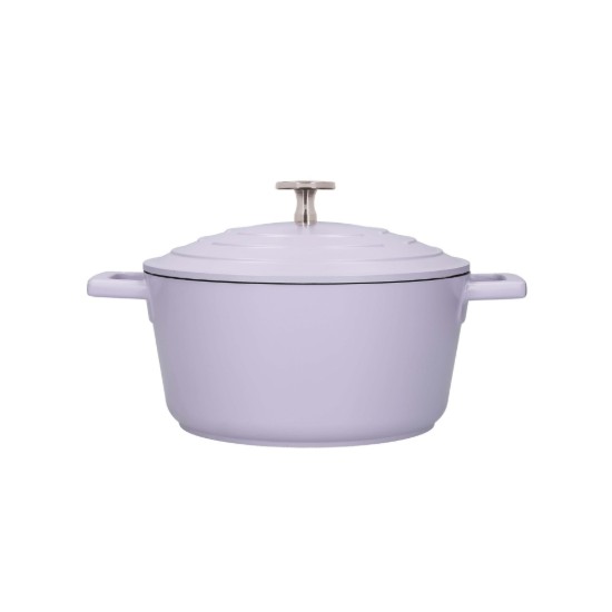 Cacerola con tapa, 20cm/2.5L, aluminio, Lavanda, "MasterClass" - Kitchen Craft