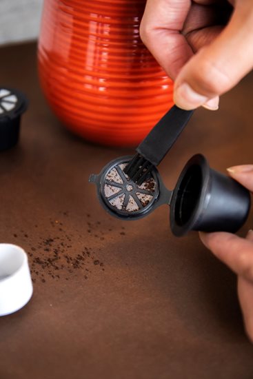 Nespresso makinesi için 3 adet yeniden kullanılabilir kapsül seti - La Cafetiere