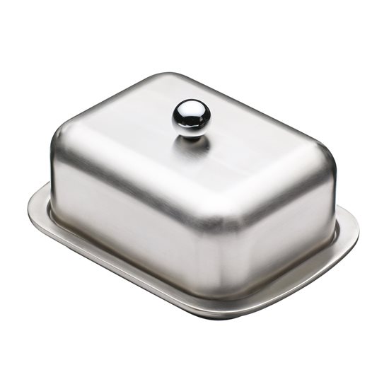 Πιάτο βουτύρου, ανοξείδωτο ατσάλι, 250 g, “MasterClass” - Kitchen Craft