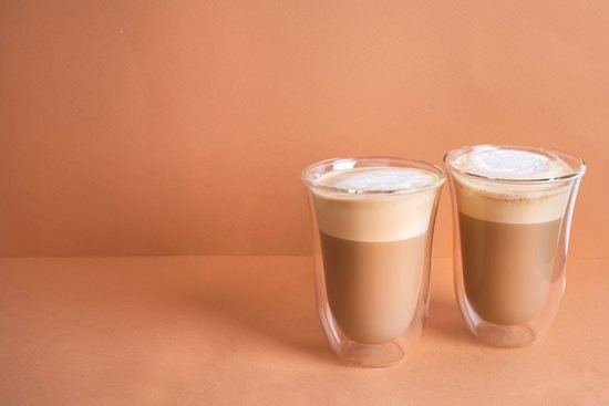 Set 2 pahare latte, sticla termorezistenta, 300ml - La Cafetiere