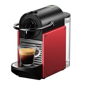 1260W espresso machine, "Pixie", Red - Nespresso