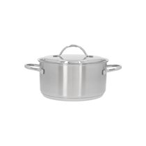 Saucepan with lid, 20 cm / 3 l "Resto", stainless steel - Demeyere