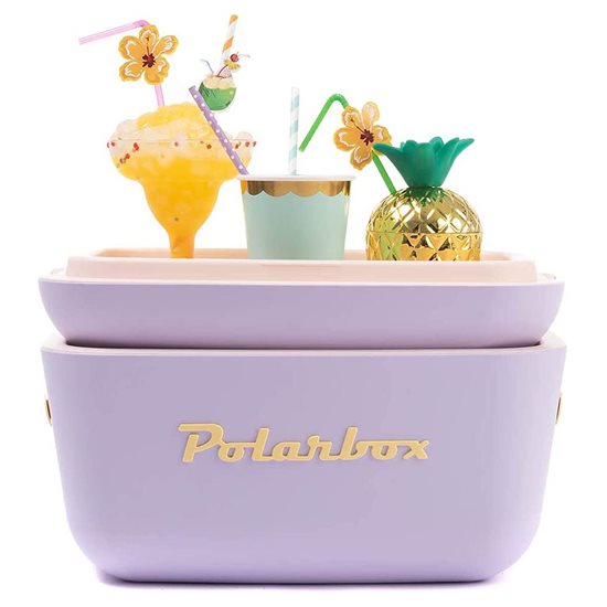 Κουτί ψύξης, 12L, "Pop", Lilac - Yellow - Polarbox