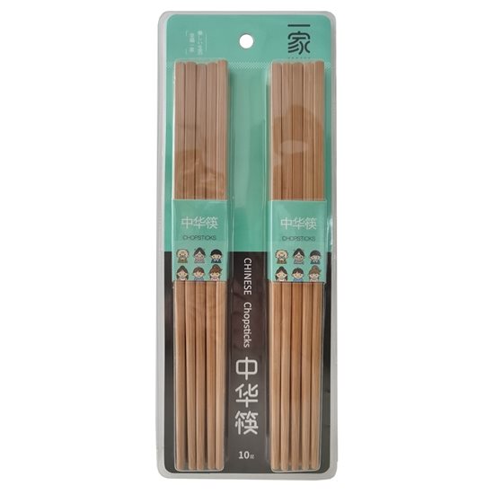 Σετ κινέζικα chopsticks, 10 ζευγάρια, μπαμπού - Yesjoy