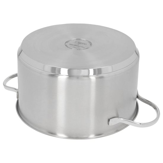 Saucepan with lid, 22 cm / 4 l "Resto", stainless steel - Demeyere