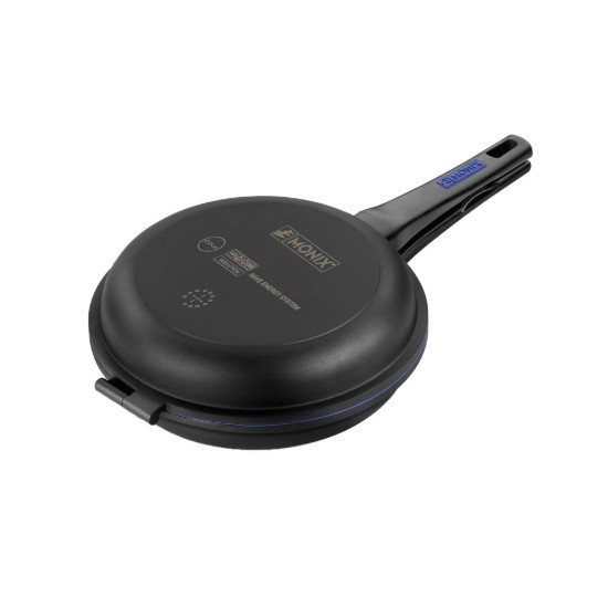 Double frying pan, aluminum, 24 cm, "Twin" - Monix