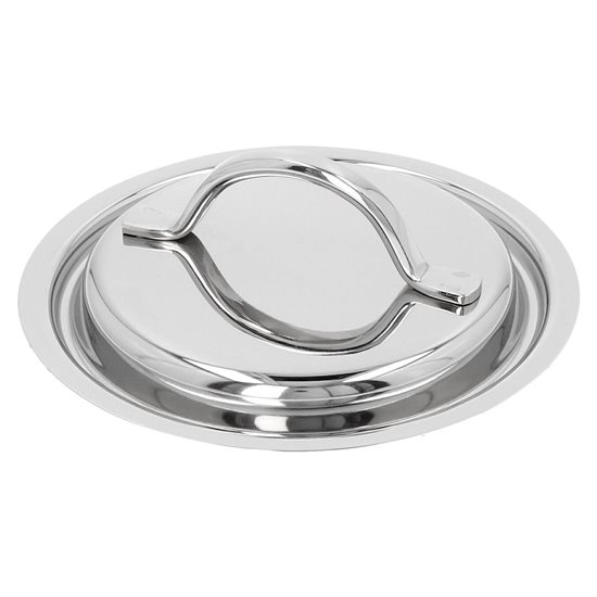 Casseruola con coperchio, per latte, 14 cm /1 l "Resto", acciaio inox - Demeyere