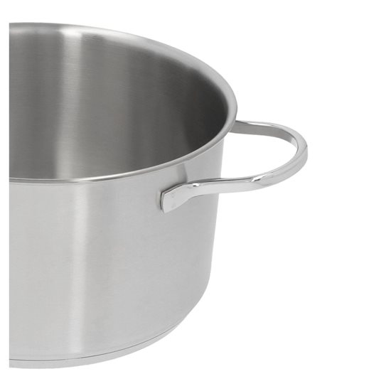 Saucepan with lid, 22 cm / 4 l "Resto", stainless steel - Demeyere