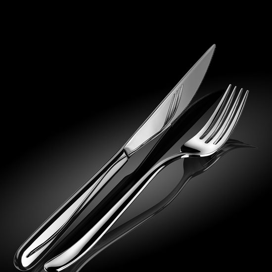 Stainless steel cutlery set, 24 pieces, "Napoli" - BRA