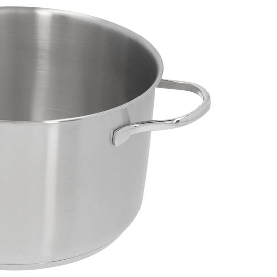 Saucepan with lid, 24 cm / 5.4 l "Resto" stainless steel - Demeyere