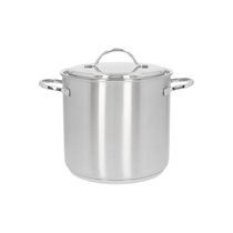 Cooking pot with lid, 20 cm/5 l "Resto", stainless steel - Demeyere
