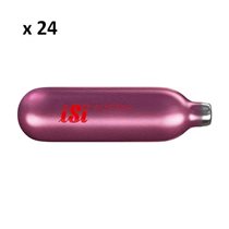 Set of 24 professional N2O chargers for whipped cream - iSi