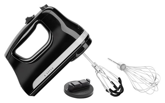 6-nopeuksinen käsisekoitin, 60W, Onyx Black - KitchenAid