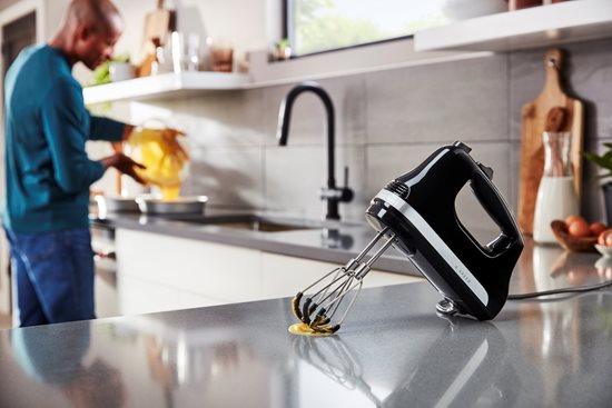 Μίξερ χειρός 6 ταχυτήτων, 60W, Onyx Black - KitchenAid