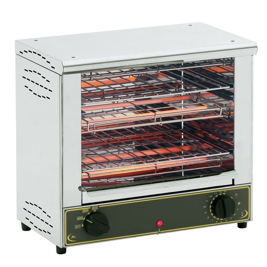 Infrared toaster, BAR 1000, 2 grill trays, 3000 W - Roller Grill
