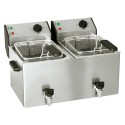 Frytownica 2-komorowa, FD 80 DR, 16L, 2 x 3400W - marka Roller Grill