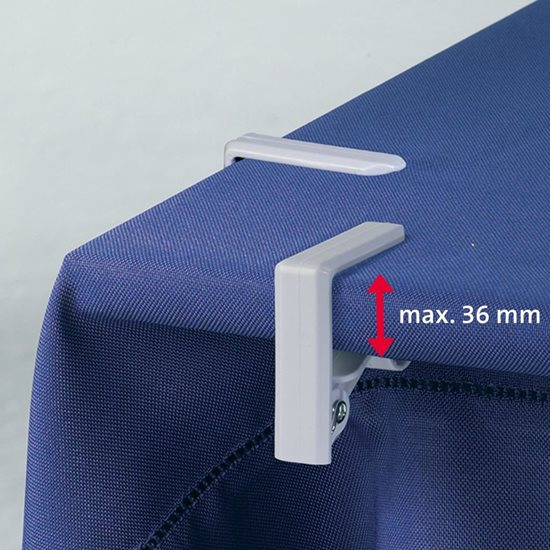 Conjunto de 4 clipes para toalha de mesa, plástico - Westmark